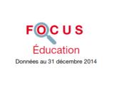 Couverture Focus Education 2014