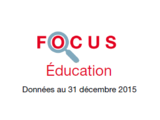 Couverture Focus Education 2015