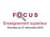Couverture Focus Enseignement supérieur 2013 Couverture Focus Enseignement supérieur 2013