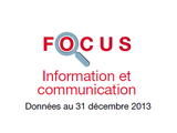 Couverture Focus Information et communication 2013 Couverture Focus Information et communication 2013