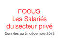 Couverture Focus Salariés 2012