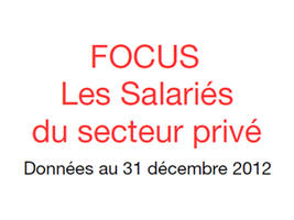 Couverture Focus Salariés 2012
