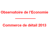 Couverture Observatoire Commerce de détail 2013