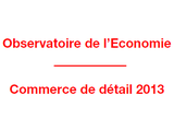 Couverture Observatoire Commerce de détail 2013 Couverture Observatoire Commerce de détail 2013