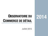 Couverture Observatoire Commerce de détail 2014 Couverture Observatoire Commerce de détail 2014