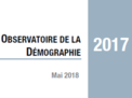 Couverture Observatoire Démographie 2017 Couverture Observatoire Démographie 2017