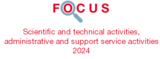 Couverture Focus Activités scientifiques et techniques, services administratifs et de soutien 2024