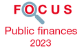 Couverture Focus Finances publiques 2023