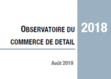 Couverture Observatoire Commerce de détail 2018